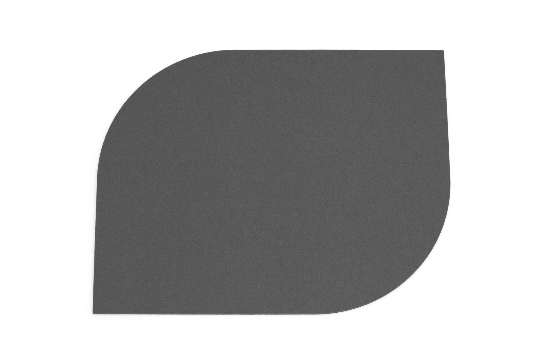 Hey-Sign Tischset Bow aus reinem Wollfilz, Farbe Taubengrau