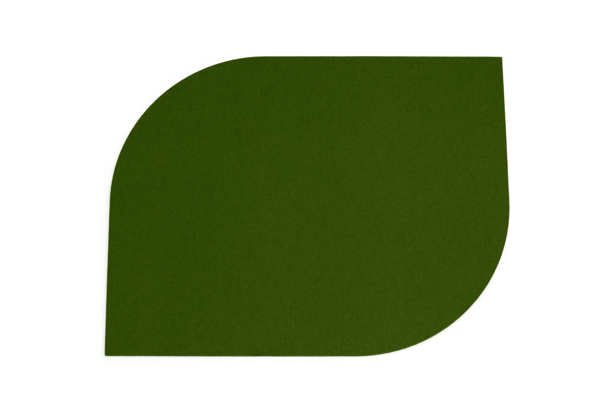 Hey-Sign Tischset Bow aus reinem Wollfilz, Farbe Oliv