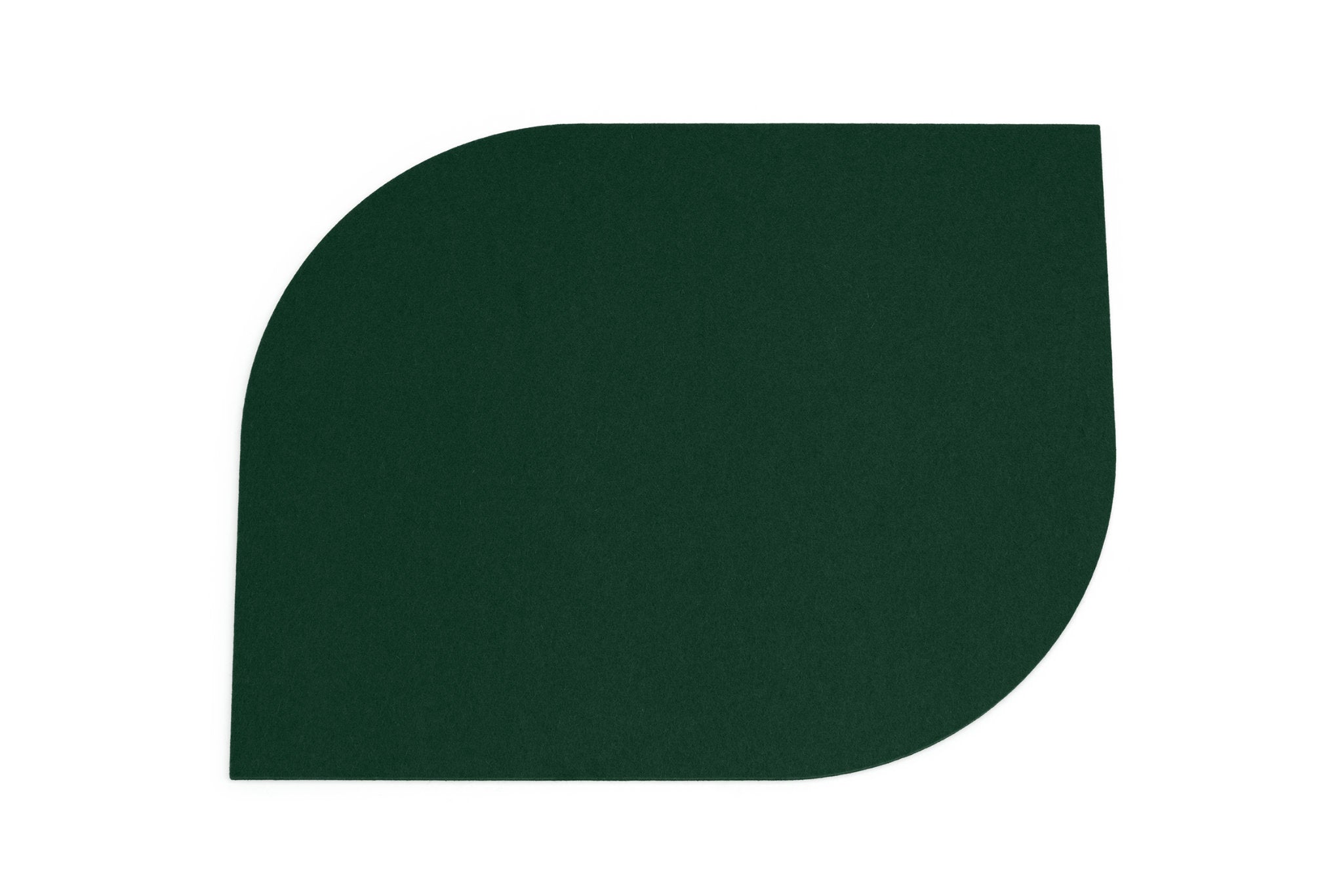 Hey-Sign Tischset Bow aus reinem Wollfilz, Farbe Deep Forest