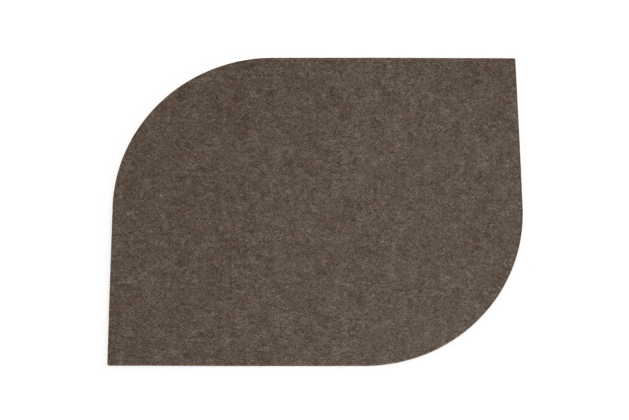 Hey-Sign Tischset Bow aus reinem Wollfilz, Farbe Pepper