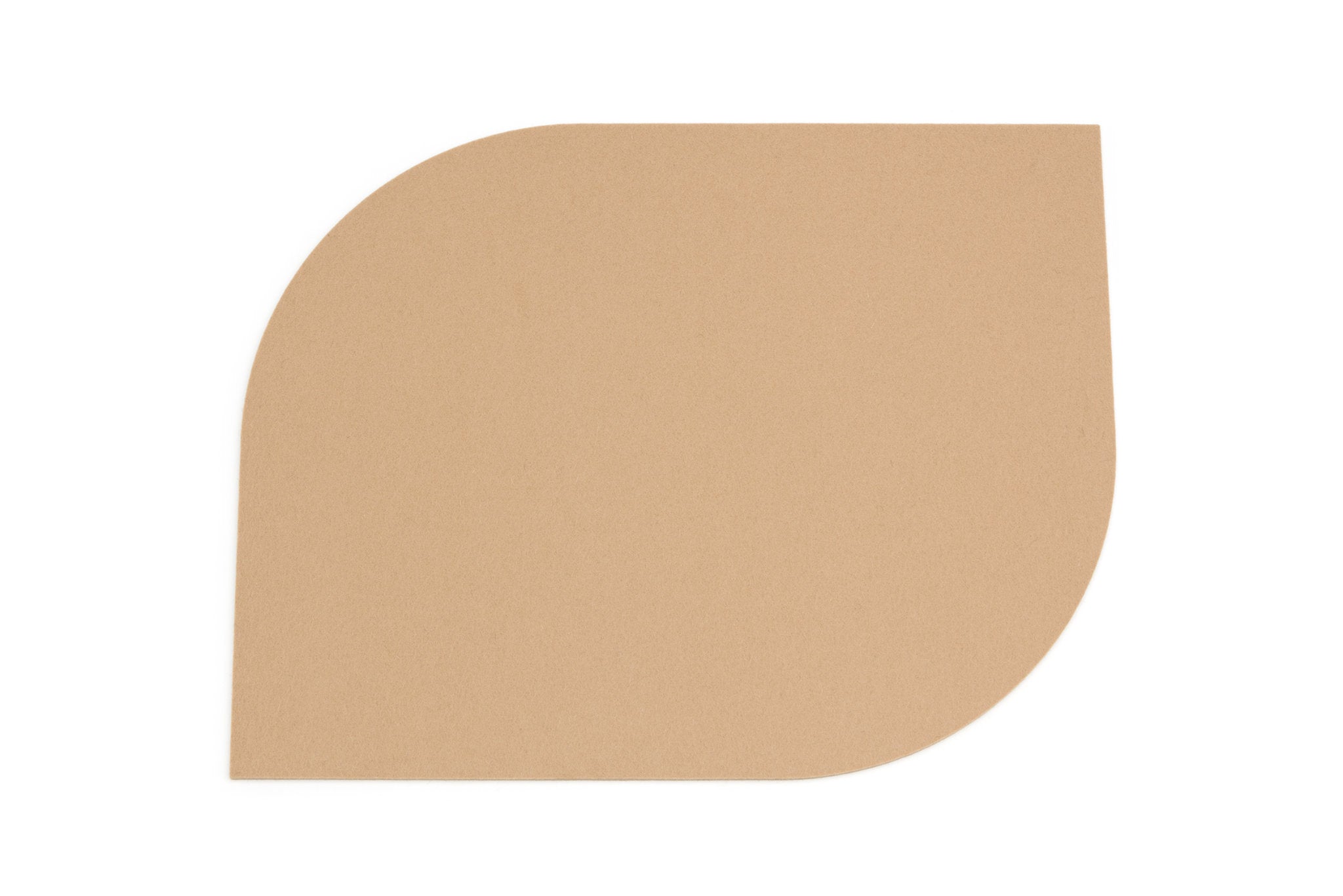 Hey-Sign Tischset Bow aus reinem Wollfilz, Farbe Karamell