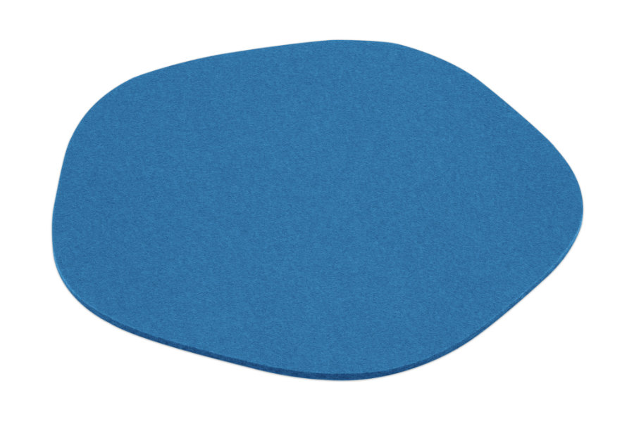 Hey-Sign Tischset Pebble aus Wollfilz, Farbe Petrol
