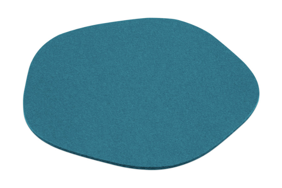 Hey-Sign Tischset Pebble aus Wollfilz, Farbe Deep Water