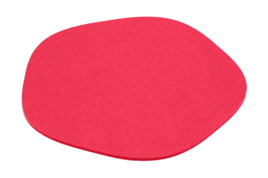 Hey-Sign Tischset Pebble aus Wollfilz, Farbe Coral