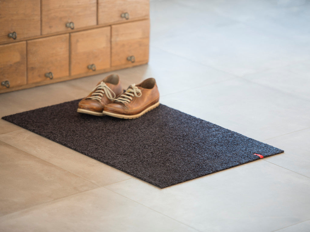 Fußmatte Bravo von Keilbach in Teppichoptik, Schuhabstreifer in Dunkelgrau