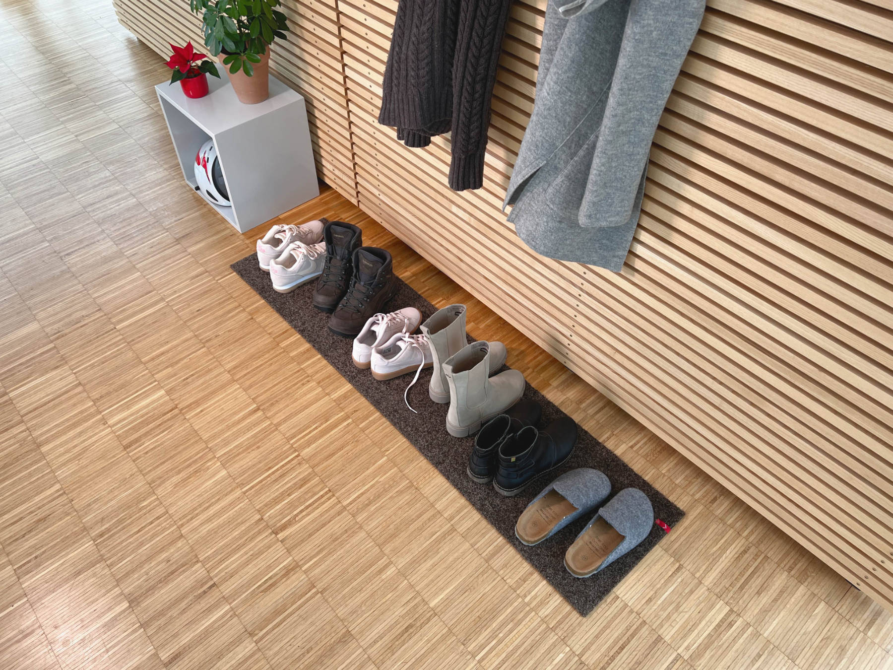 Schuhabstreifer Ingresso von Keilbach in Teppichoptik, Fußmatte in Braun