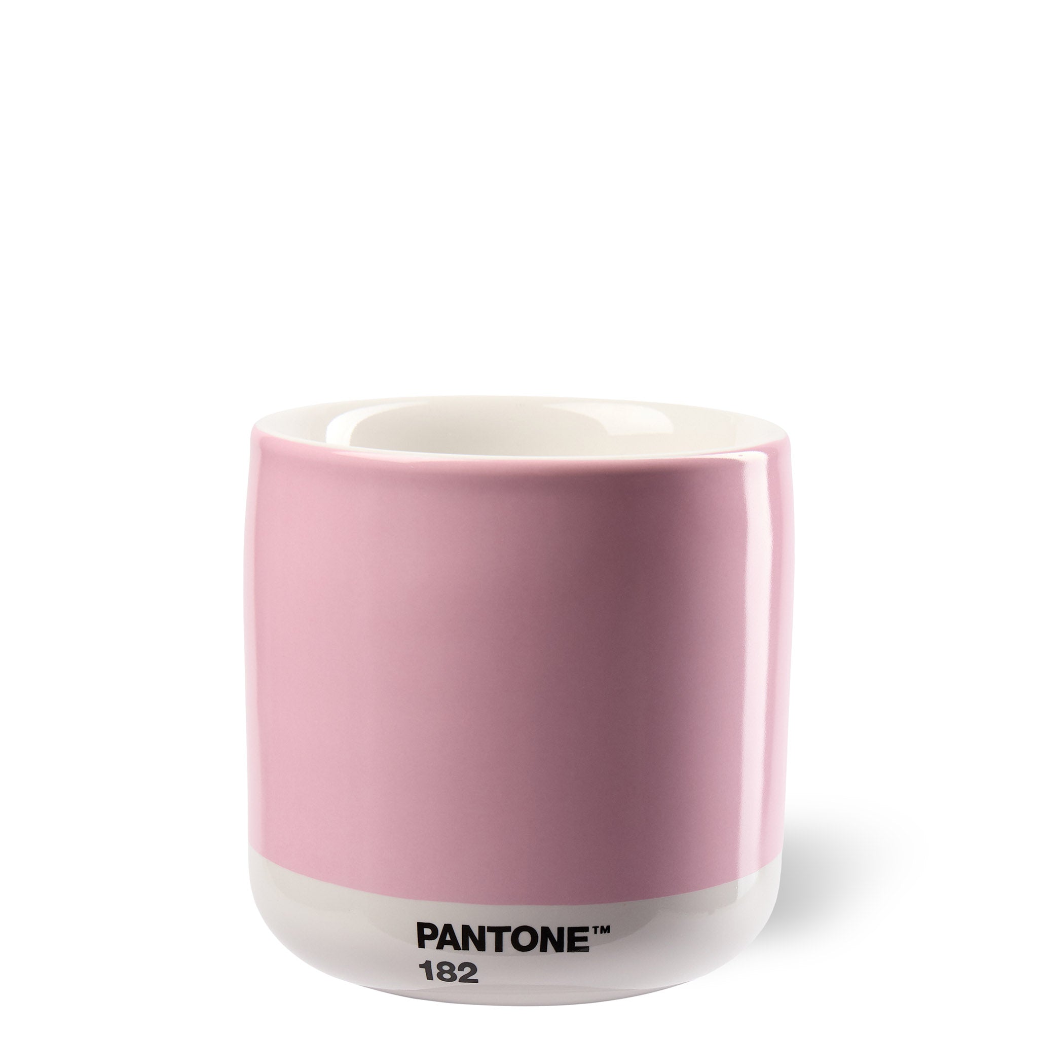 Pantone Porzellan-Thermobecher Latte Macchiato, 4er-Set in Geschenkbox