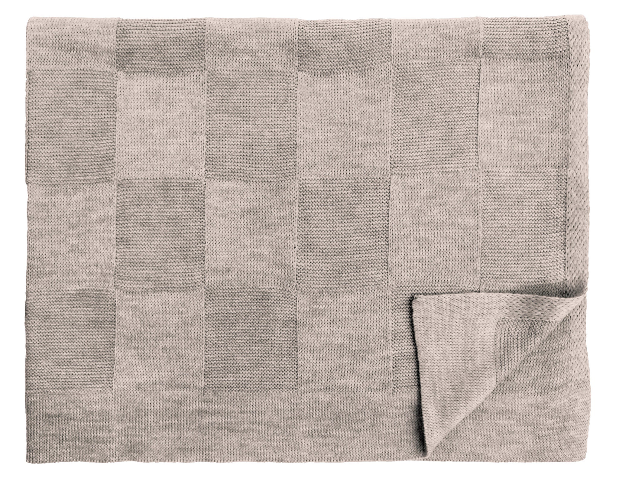 Babydecke Moritz von Eagle Products aus Merionowoll in der Farbe Taupe
