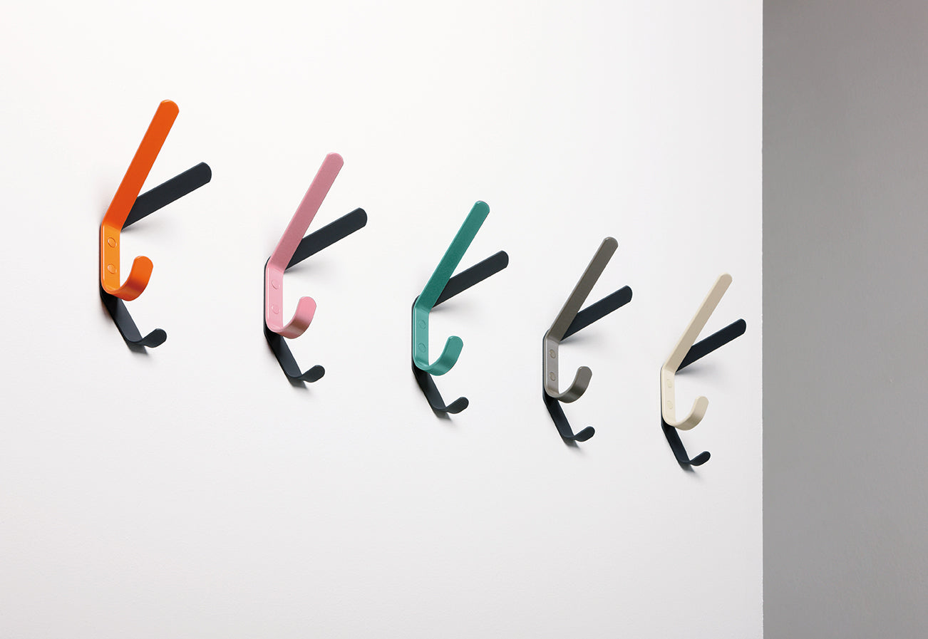 Garderobenhaken Schattenwurf von Iserlohner Haken in verschiedenen Farben