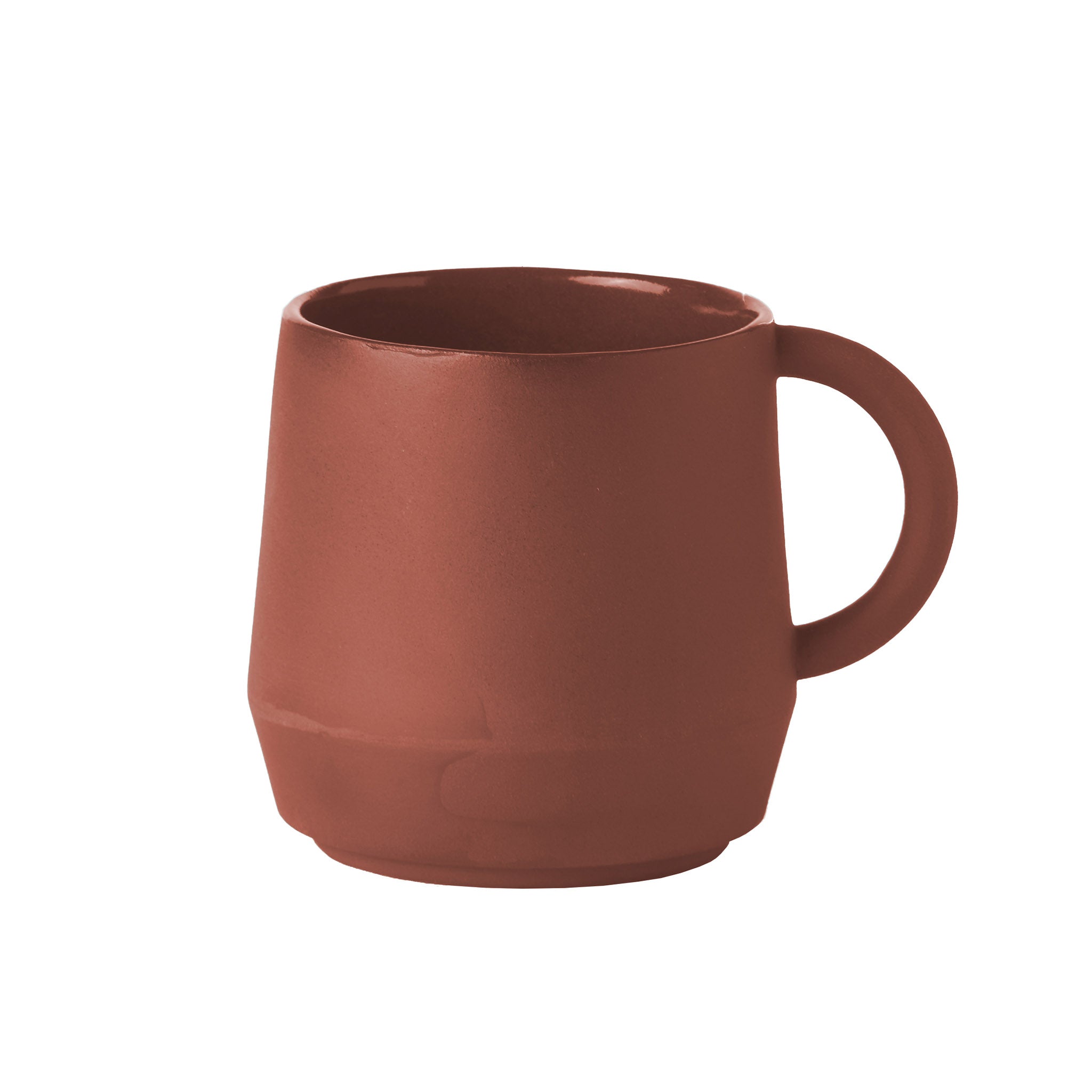 Tasse Unison von Schneid Studio, Keramik zimt