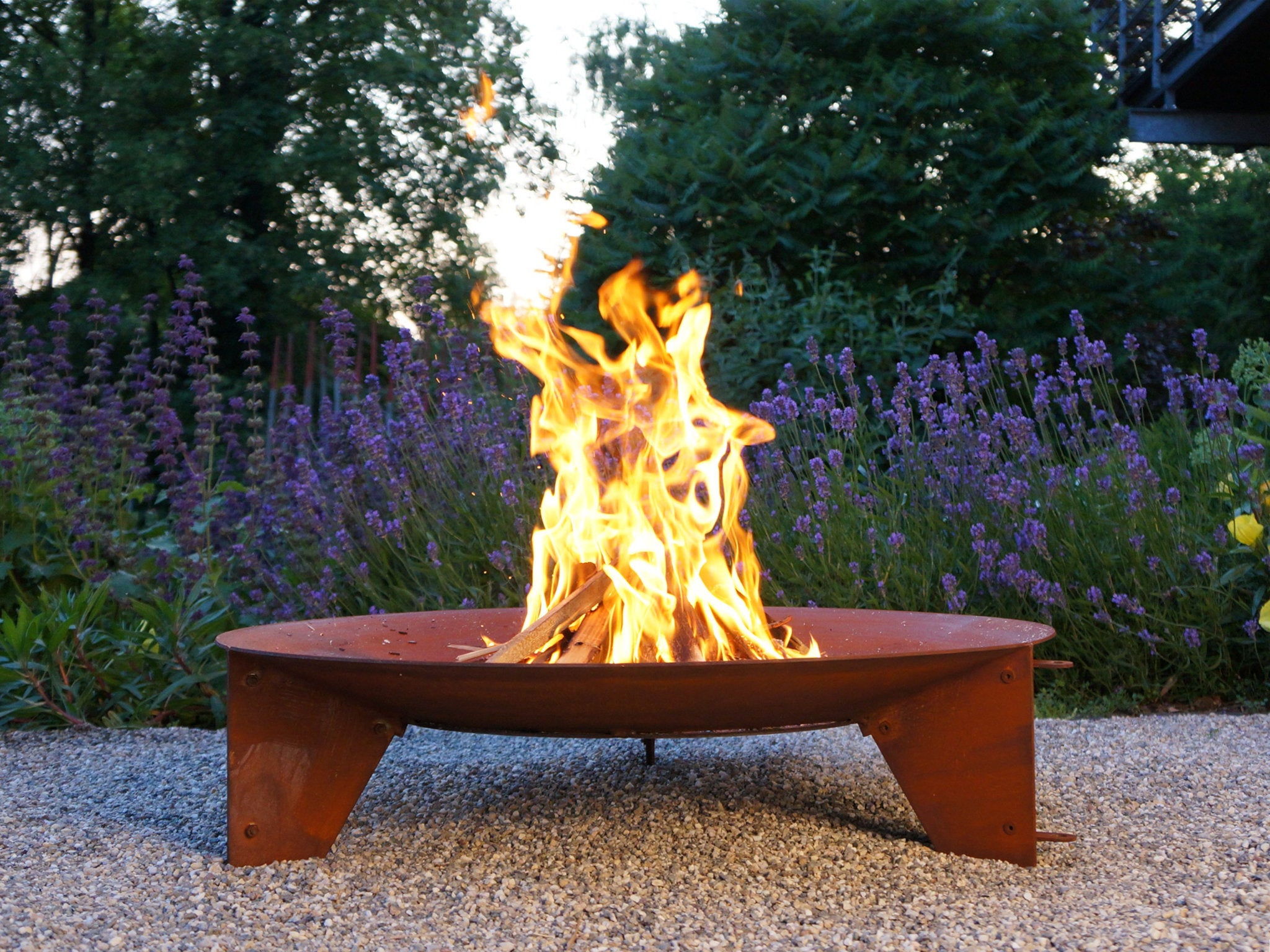Keilbach Feuerschale Aura für Lagerfeuer im Garten