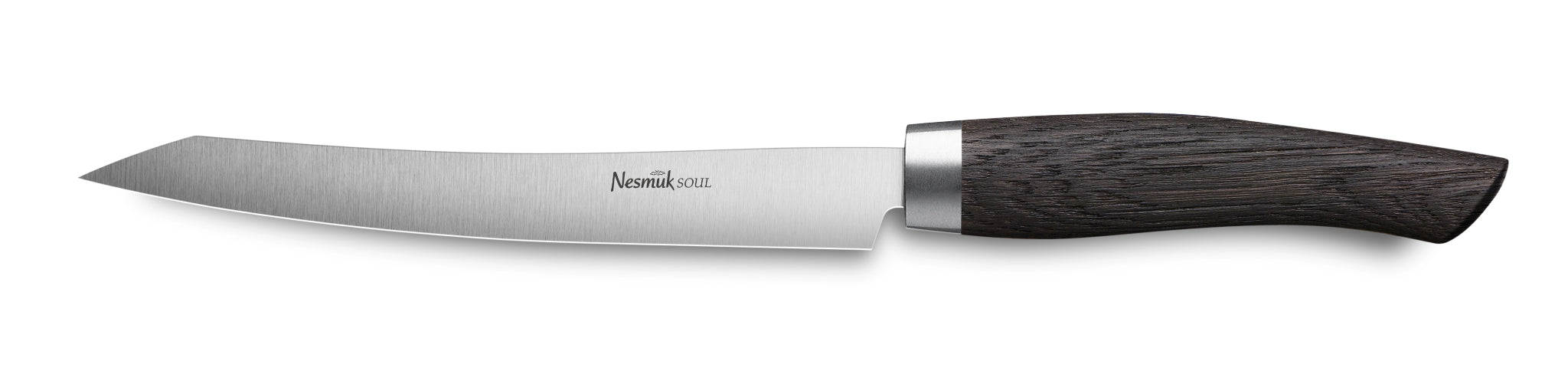 Tranchiermesser Soul von Nesmuk aus Niobstahl und Griff aus Mooreiche